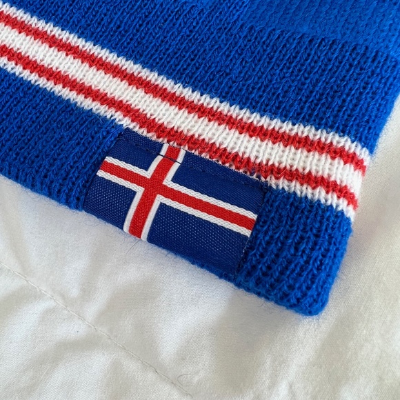 ๐ฎ๐ธ Atlantis Margt Smatt Royal Blue Iceland Beanie One Size ๐ฎ๐ธ - Picture 7 of 7